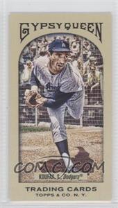 2011 Topps Gypsy Queen - [Base] - Mini #66.1 - Sandy Koufax