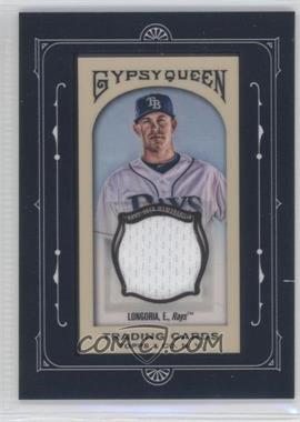 2011 Topps Gypsy Queen - Framed Mini Relics #FMRC-EL - Evan Longoria