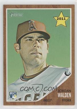 2011 Topps Heritage - [Base] - Green Tint #194 - Jordan Walden