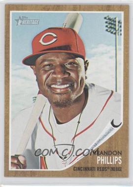 2011 Topps Heritage - [Base] #103 - Brandon Phillips