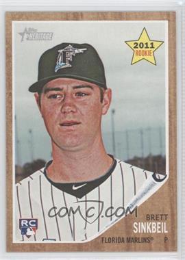 2011 Topps Heritage - [Base] #131 - Brett Sinkbeil