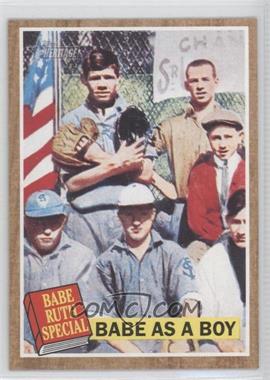 2011 Topps Heritage - [Base] #135.1 - Babe Ruth Special - Babe Ruth