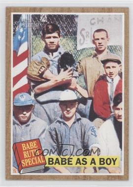 2011 Topps Heritage - [Base] #135.1 - Babe Ruth Special - Babe Ruth