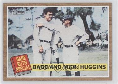 2011 Topps Heritage - [Base] #137.1 - Babe Ruth Special - Babe Ruth And Mgr. Huggins