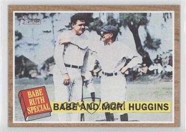 2011 Topps Heritage - [Base] #137.1 - Babe Ruth Special - Babe Ruth And Mgr. Huggins