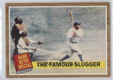 2011 Topps Heritage - [Base] #138.1 - Babe Ruth Special - The Famous Slugger