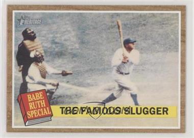 2011 Topps Heritage - [Base] #138.1 - Babe Ruth Special - The Famous Slugger