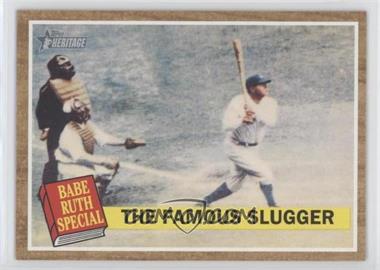 2011 Topps Heritage - [Base] #138.1 - Babe Ruth Special - The Famous Slugger