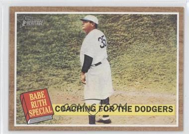 2011 Topps Heritage - [Base] #142.1 - Babe Ruth Special - Coaching for the Dodgers