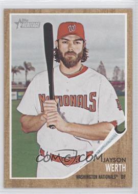 2011 Topps Heritage - [Base] #17 - Jayson Werth