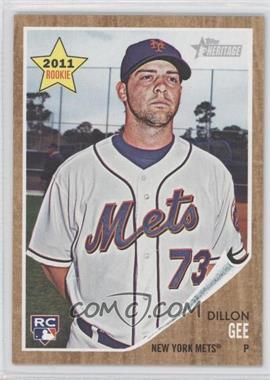 2011 Topps Heritage - [Base] #181 - Dillon Gee