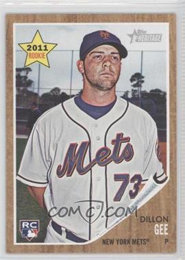 2011 Topps Heritage - [Base] #181 - Dillon Gee