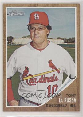 2011 Topps Heritage - [Base] #198 - Tony LaRussa