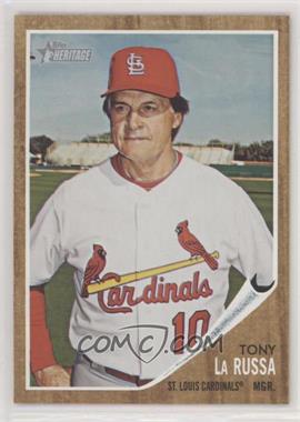 2011 Topps Heritage - [Base] #198 - Tony LaRussa