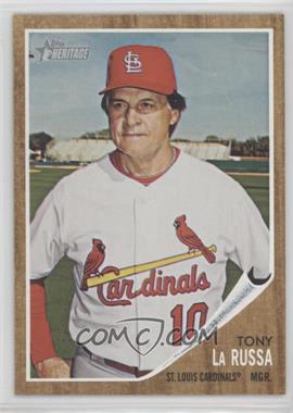 2011 Topps Heritage - [Base] #198 - Tony LaRussa