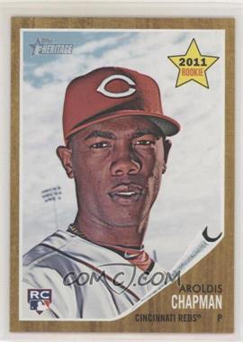 2011 Topps Heritage - [Base] #199 - Aroldis Chapman