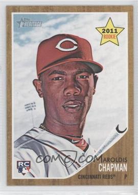 2011 Topps Heritage - [Base] #199 - Aroldis Chapman