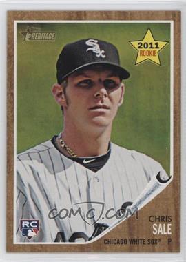 2011 Topps Heritage - [Base] #214 - Chris Sale