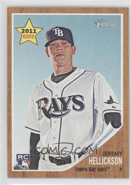 2011 Topps Heritage - [Base] #219 - Jeremy Hellickson