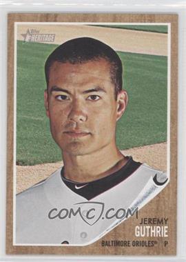 2011 Topps Heritage - [Base] #221 - Jeremy Guthrie