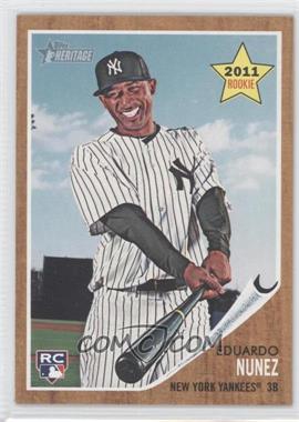 2011 Topps Heritage - [Base] #281 - Eduardo Nunez