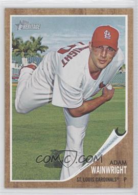 2011 Topps Heritage - [Base] #285 - Adam Wainwright