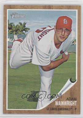 2011 Topps Heritage - [Base] #285 - Adam Wainwright