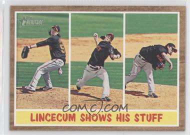 2011 Topps Heritage - [Base] #319 - Tim Lincecum