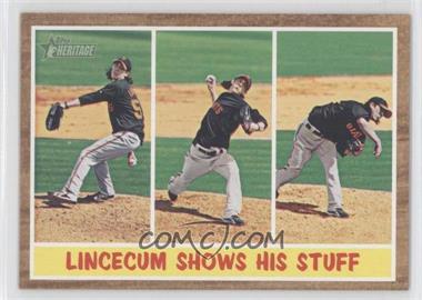 2011 Topps Heritage - [Base] #319 - Tim Lincecum