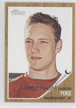 2011 Topps Heritage - [Base] #354 - Hunter Pence