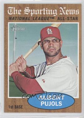 2011 Topps Heritage - [Base] #390 - The Sporting News All-Star - Albert Pujols