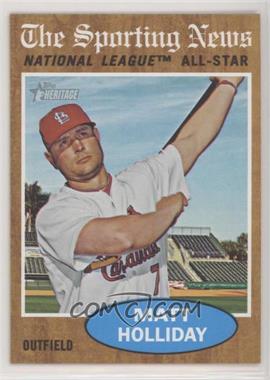 2011 Topps Heritage - [Base] #395 - The Sporting News All-Star - Matt Holliday