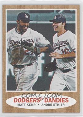 2011 Topps Heritage - [Base] #401 - Dodgers Dandies (Matt Kemp, Andre Ethier)