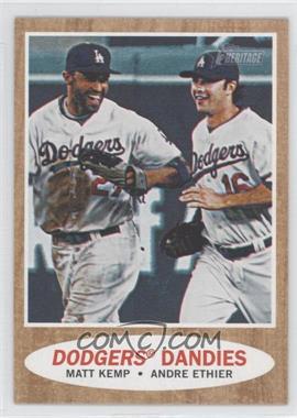 2011 Topps Heritage - [Base] #401 - Dodgers Dandies (Matt Kemp, Andre Ethier)