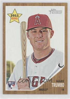 2011 Topps Heritage - [Base] #404 - Mark Trumbo