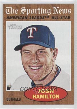 2011 Topps Heritage - [Base] #471 - The Sporting News All-Star - Josh Hamilton