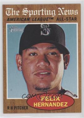 2011 Topps Heritage - [Base] #475 - The Sporting News All-Star - Felix Hernandez