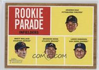 Rookie Parade - Argenis Diaz, Brett Wallace, Brandon Hicks, Lance Zawadzki