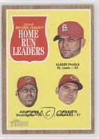 League Leaders - Albert Pujols, Adam Dunn, Joey Votto