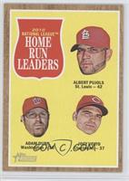 League Leaders - Albert Pujols, Adam Dunn, Joey Votto