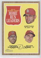 League Leaders - Albert Pujols, Adam Dunn, Joey Votto