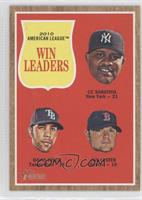 League Leaders - CC Sabathia, David Price, Jon Lester