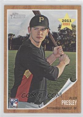 2011 Topps Heritage - [Base] #86 - Alex Presley