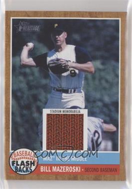 2011 Topps Heritage - Baseball Flashbacks - Stadium Relics #FSR-BM - Bill Mazeroski