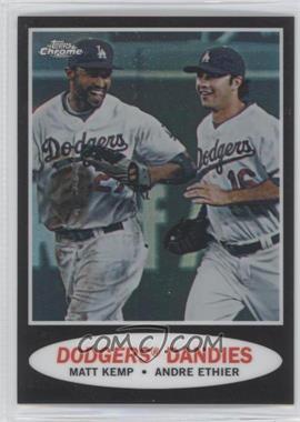 2011 Topps Heritage - Chrome - Black Refractor #C104 - Dodgers Dandies(Matt Kemp, Andre Ethier) /62