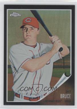 2011 Topps Heritage - Chrome - Black Refractor #C152 - Jay Bruce /62