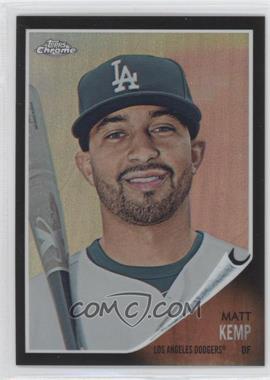 2011 Topps Heritage - Chrome - Black Refractor #C159 - Matt Kemp /62