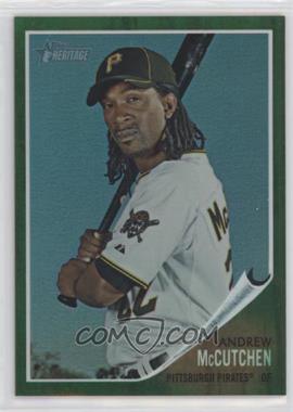 2011 Topps Heritage - Chrome - Green Refractor #C1 - Andrew McCutchen