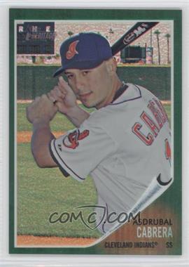 2011 Topps Heritage - Chrome - Green Refractor #C42 - Asdrubal Cabrera