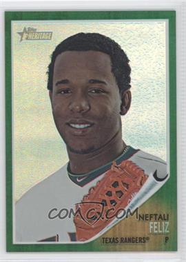 2011 Topps Heritage - Chrome - Green Refractor #C63 - Neftali Feliz